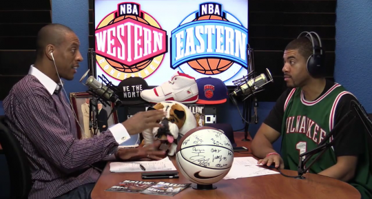 NBA Legends on Trash Talkin’ With Legends Radio Show Ep01 2015